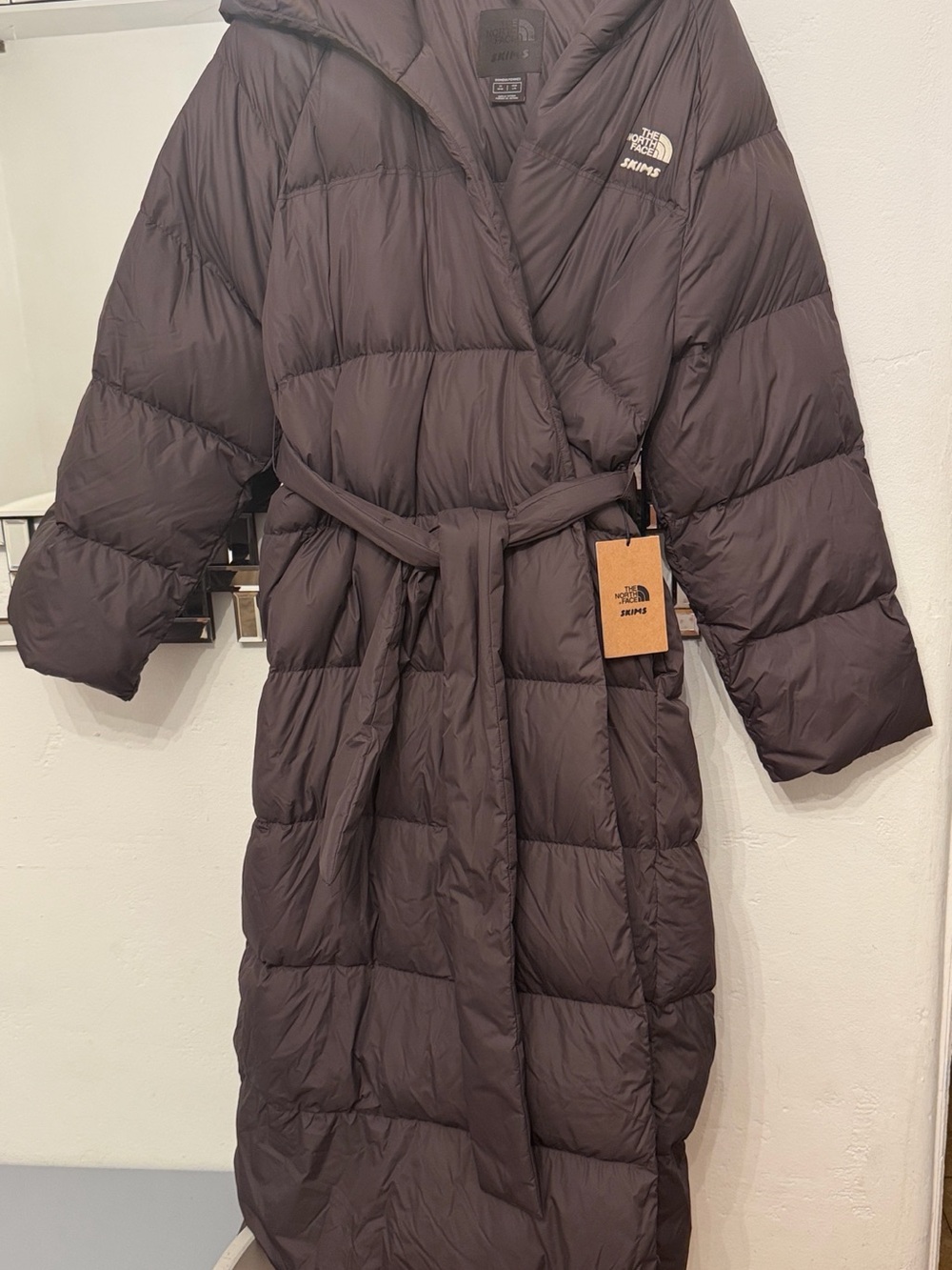 THE NORTH FACE X SKIMS NUPTSE WRAP PARKA | PHOENIX - Picture 8 of 8